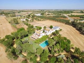 Cortijo con 3 viviendas y 6,5 has. con magníficas instalaciones hípicas a 10' de Sevilla